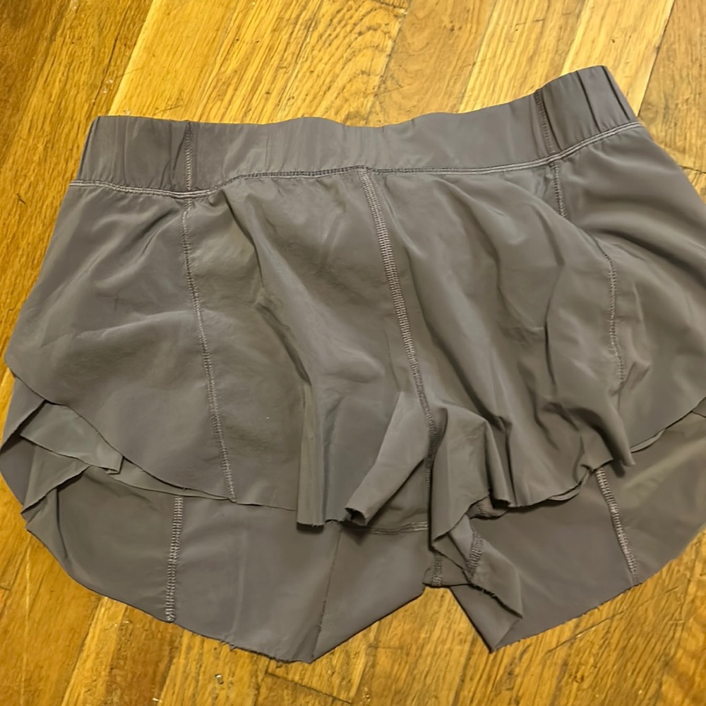 Gray Lululemon shorts